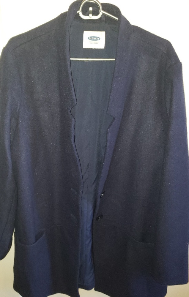 Wool Navy blue Pea Coat